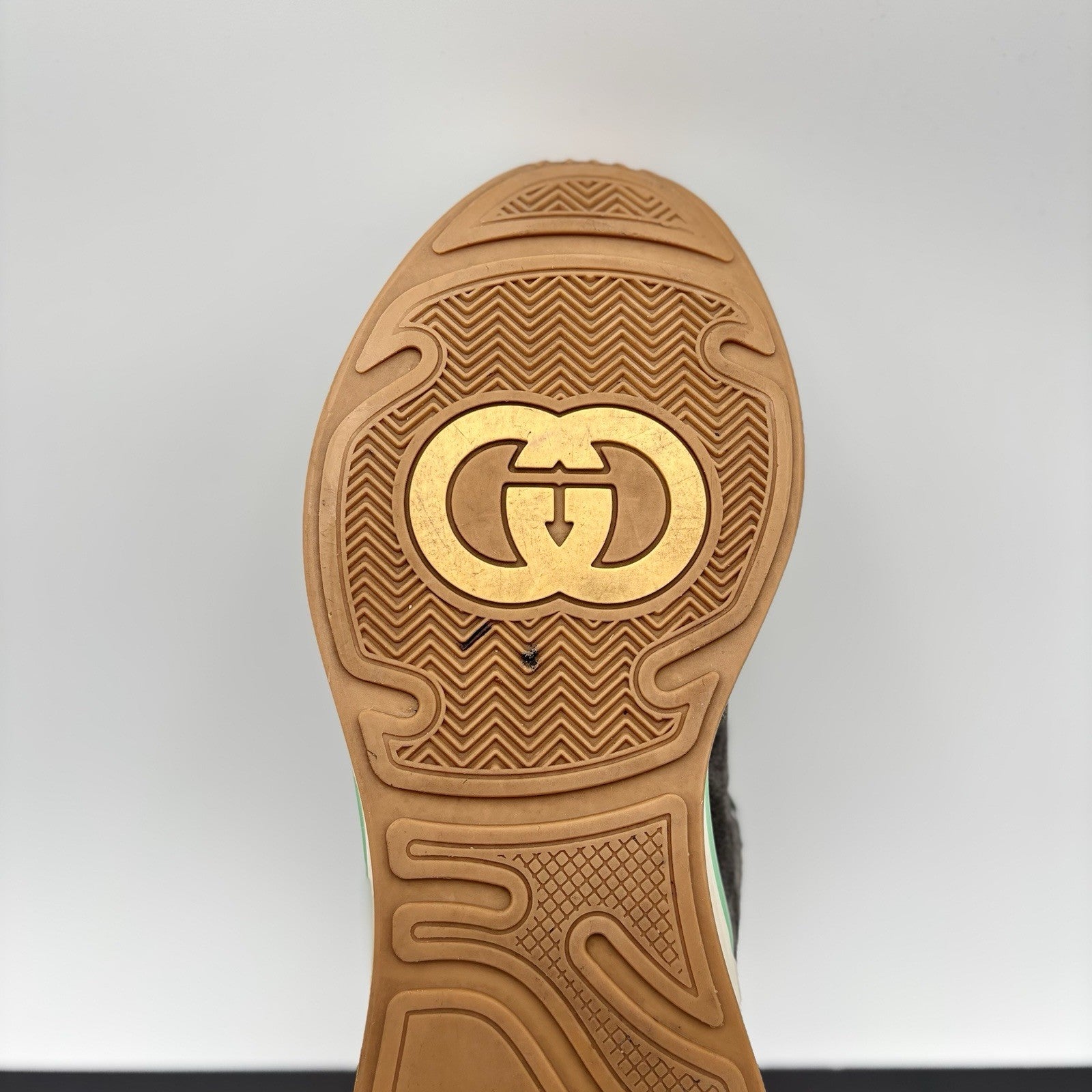 Size 10 G (10.5 US) - Gucci Ultrapace ' Green Tejus Printed ' | GOOD CONDITION!