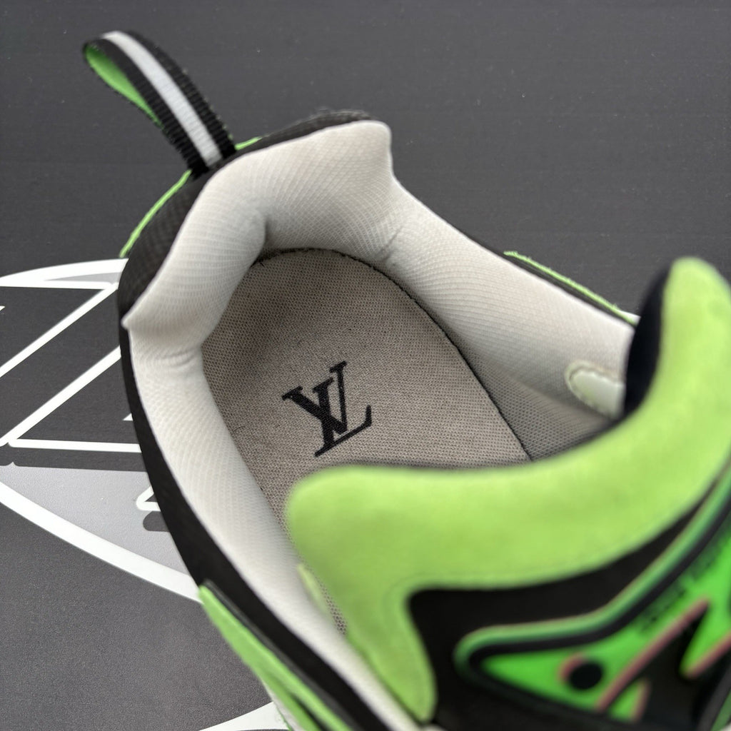 Size 10 LV (11-11.5 US) Louis Vuitton Tactic Runner ' Green ' | GOOD CONDITION!