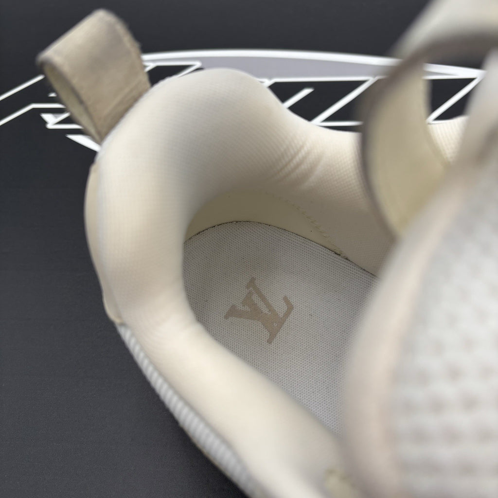 Size 7 LV (8-8.5 US) - Louis Vuitton Skate ' Beige White ' | GREAT COND!