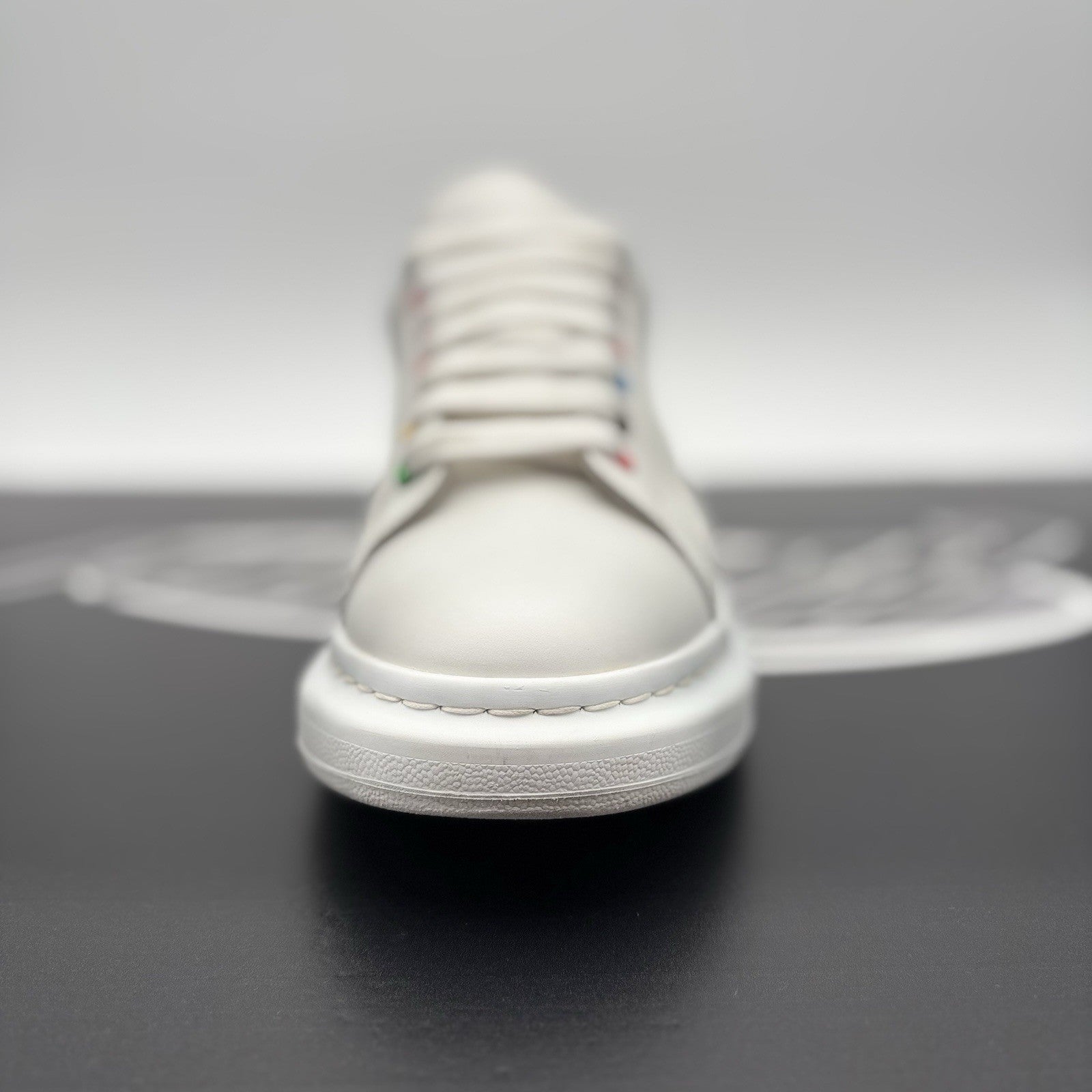 Size 43 (10 US) Alexander McQueen Oversized ' White, Multicolor ' | GREAT COND!