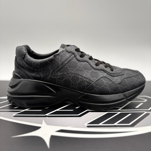 Size 10 G (10.5 US) - Gucci Rhyton ' Monogram Black ' | GREAT CONDITION!