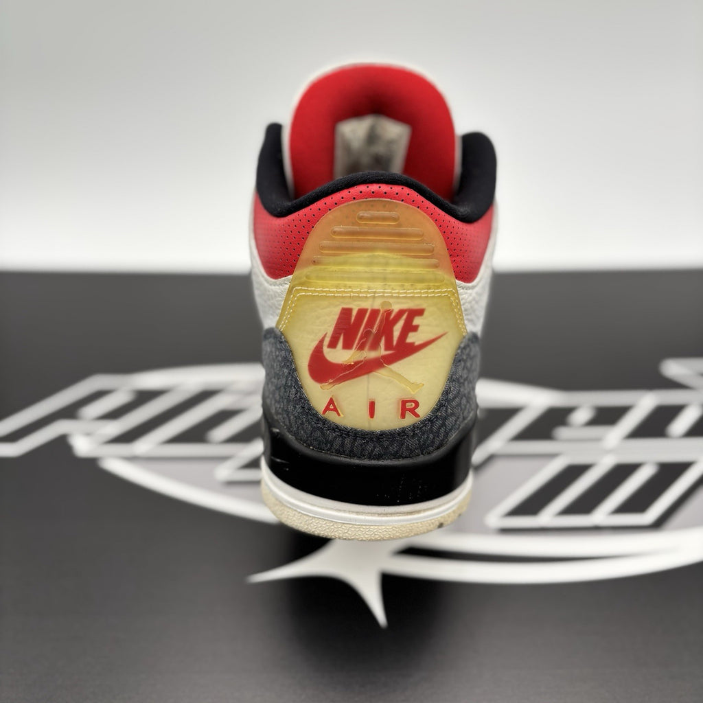Size 11.5 - Jordan 3 Retro Denim SE Fire Red 2020 | GOOD CONDITION!