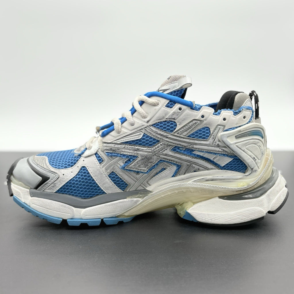 Size 46 (13 US) - Balenciaga Runner ' White Blue ' | CLEAN!