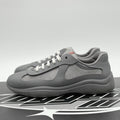 Size 43 (10 US) Prada America's Cup Soft Rubber ' Grey ' | GREAT CONDITION!