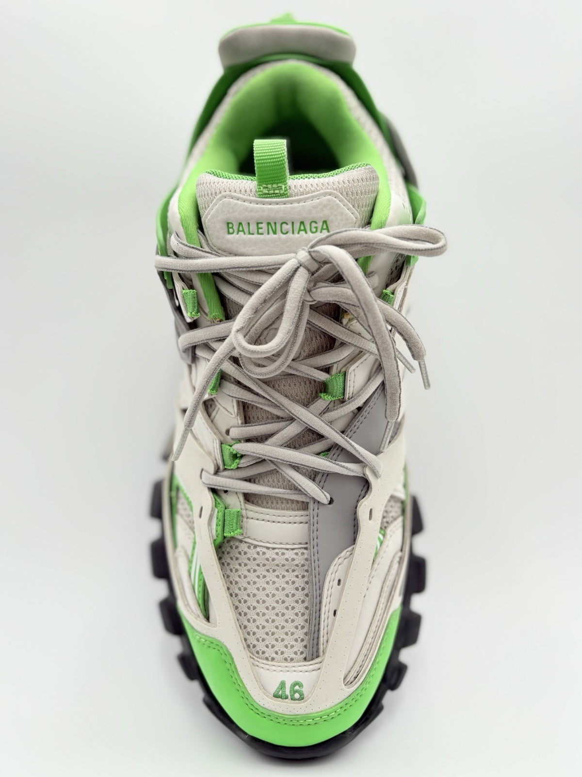 Size 46 (13 US) - Balenciaga Track ' Grey Fluo Green ' | GREAT CONDITION!