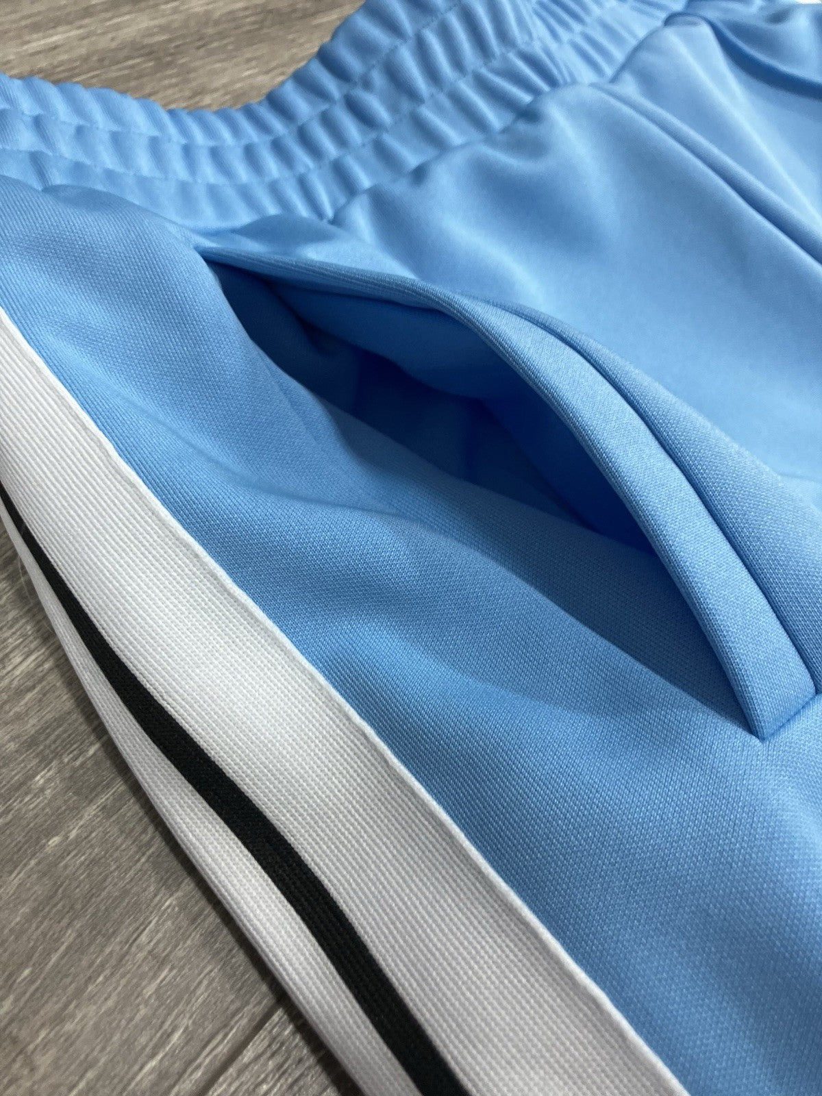 Size XL - Palm Angels Classic Track Pants ' Light Blue ' | EXCELLENT COND!