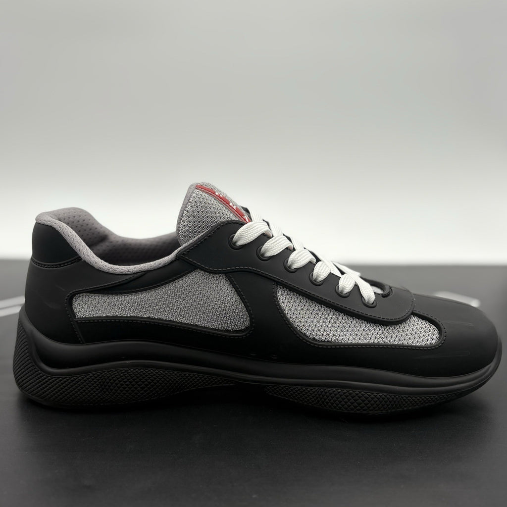Size 43 (10 US) Prada America's Cup Soft Rubber ' Black ' | EXCELLENT CONDITION!
