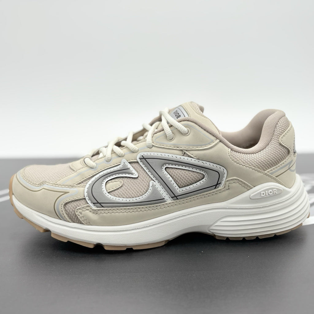 Size 41 (8 US) - Dior B30 Reflective Sneaker ' Tan White ' | GREAT CONDITION!