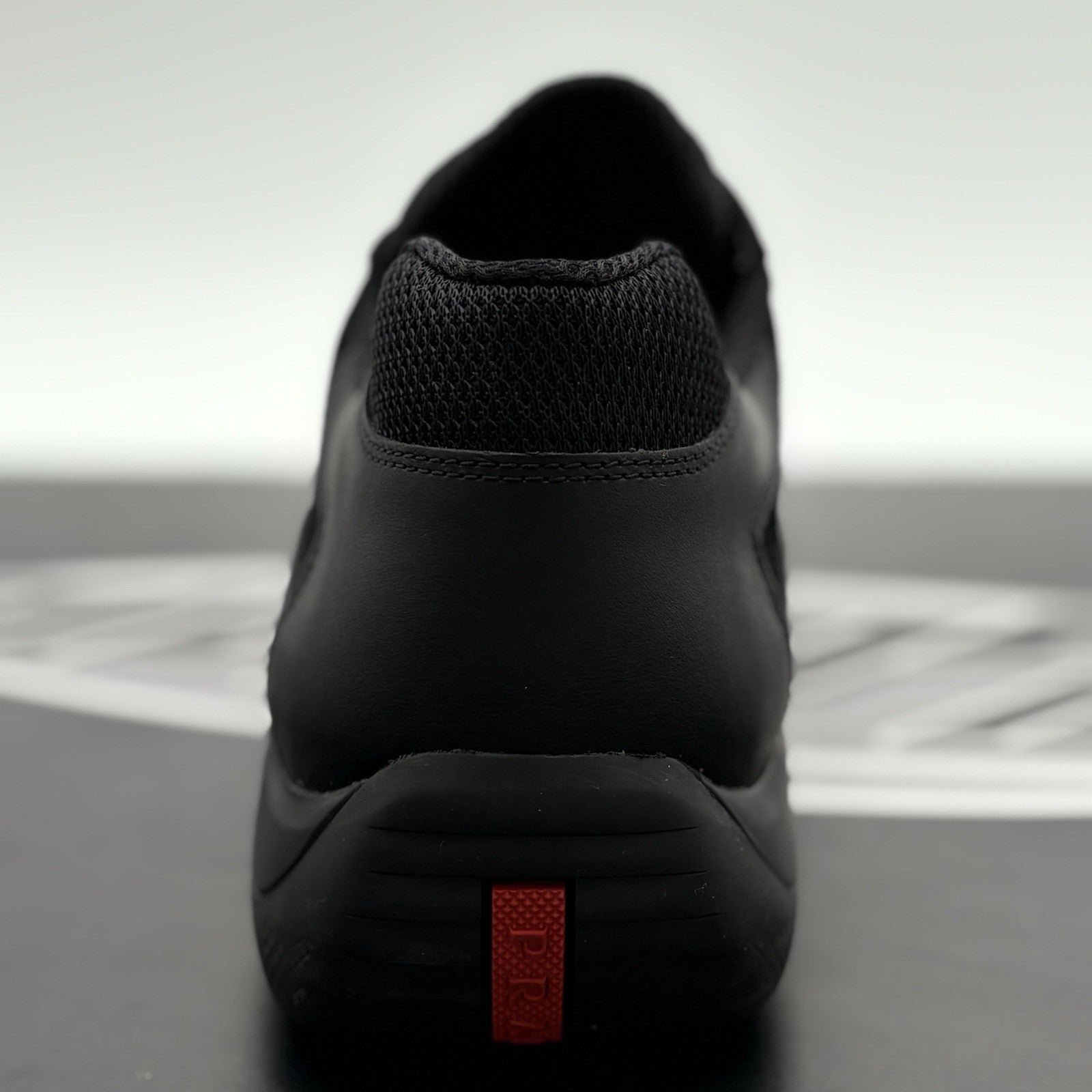 Size 8 UK (9 US) - Prada Americas Cup ' Black ' | EXCELLENT CONDITION!