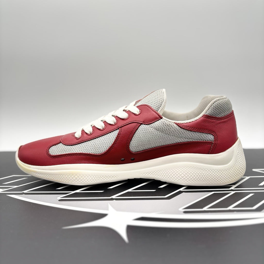 Size 9.5 UK (10.5 US) Prada Americas Cup ' Black White Red ' | GOOD CONDITION!