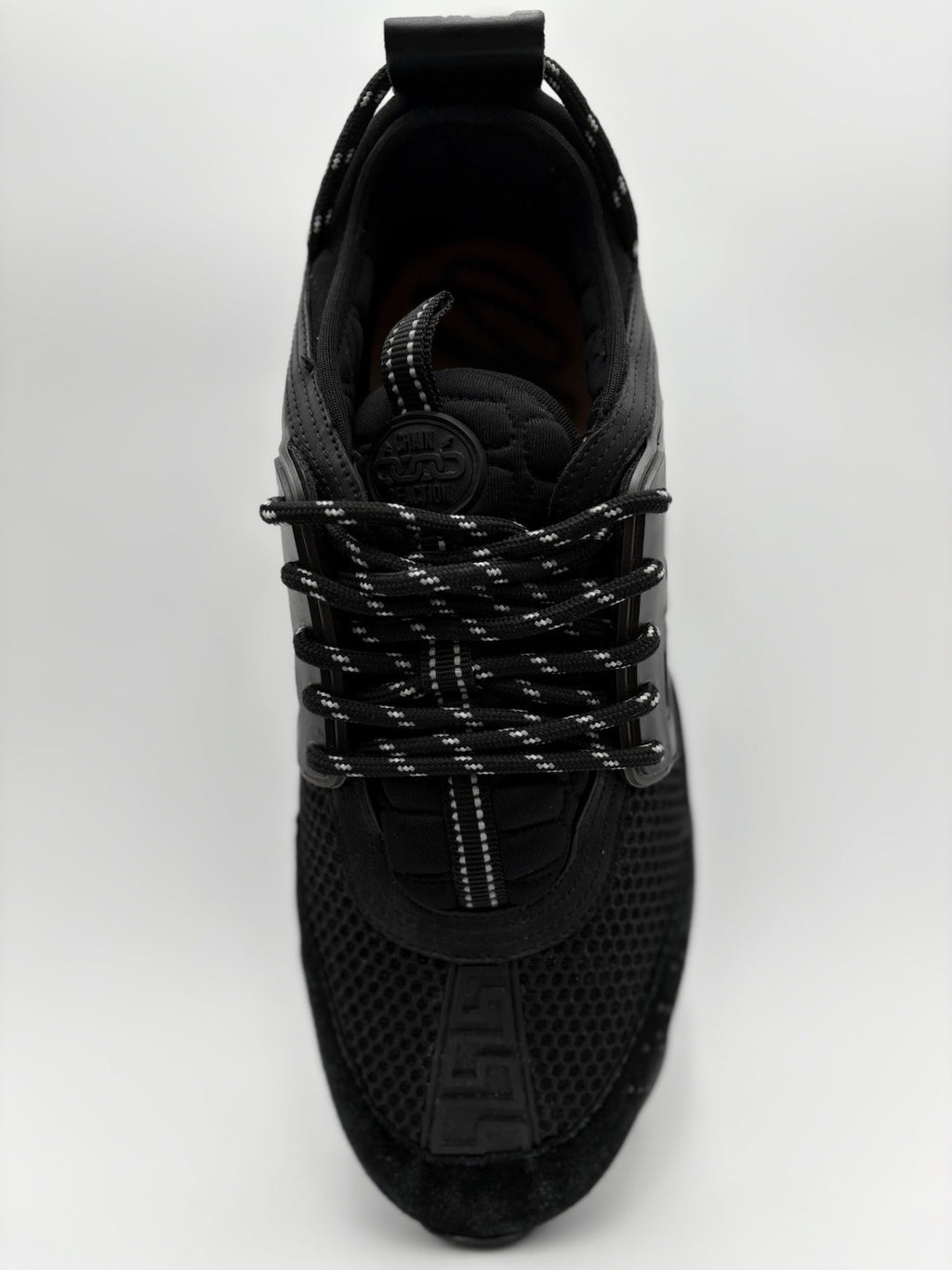 Size 44 (11 US) - Versace Chain Reaction Sneaker ' Black ' | GREAT CONDITION!