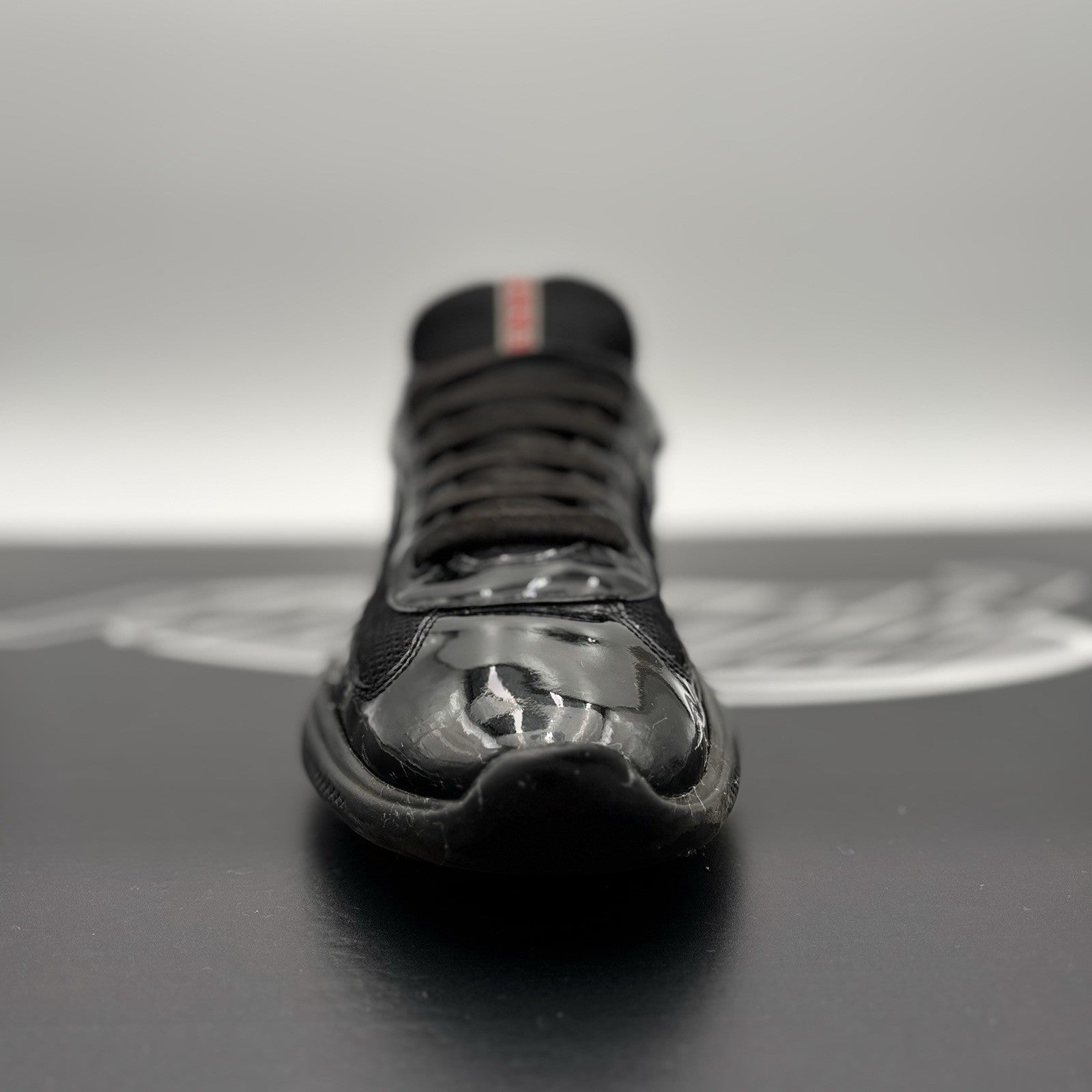 Size 8 UK (9 US) Prada Americas Cup ' Black '