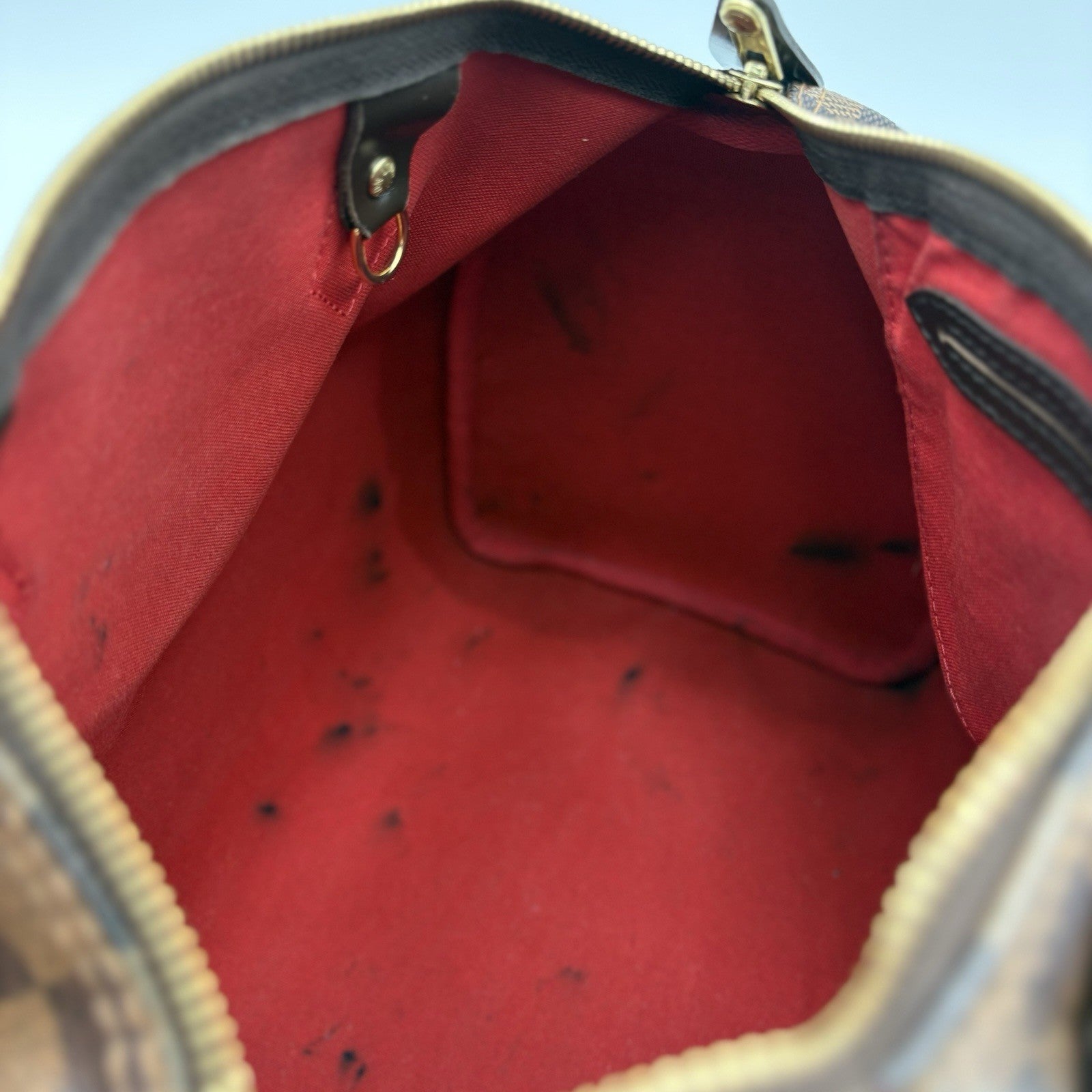Louis Vuitton Speedy Bandouliere 35 Bag ' Damier Ebene '