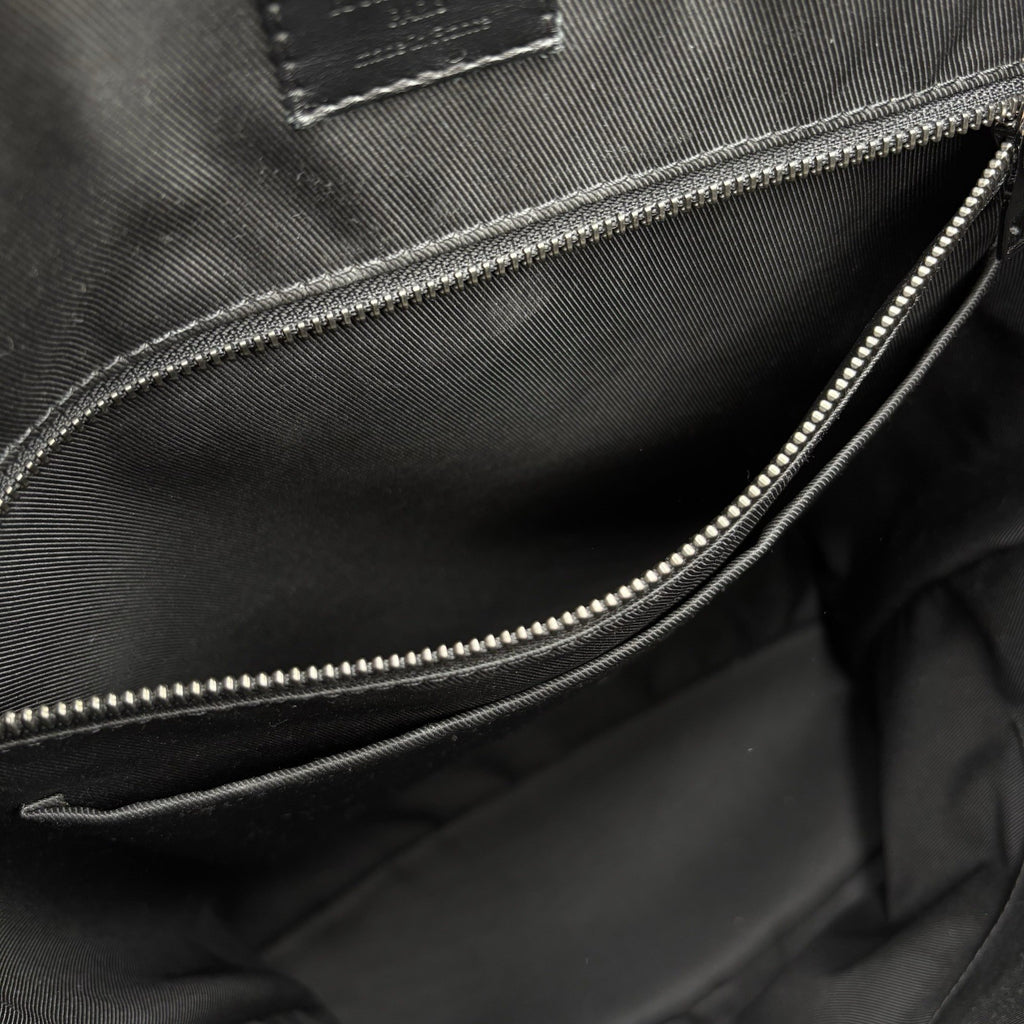 Louis Vuitton Cristopher MM Monogram Eclipse Backpack ' Black Grey '