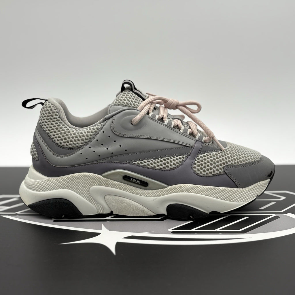 Size 44 (11 US) - Dior B22 Sneaker ' Grey Pink Laces ' | SUPER CLEAN!