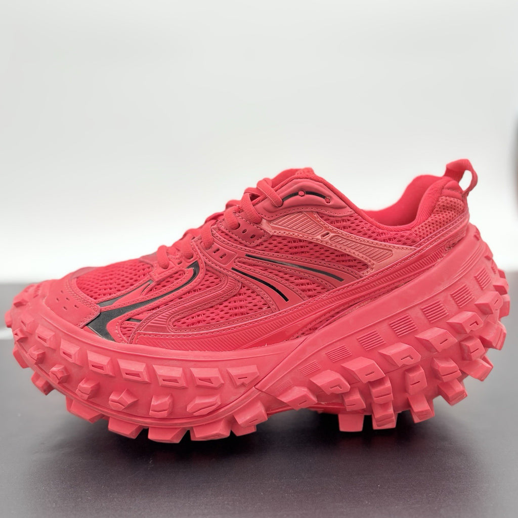 Size 40 (7 US) - Balenciaga Bouncer Defender Sneaker ' Red ' | EXCELLENT COND!