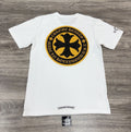 Size Medium - Chrome Hearts Plus Logo Short Sleeve T-Shirt ' White ' | EXCELLENT