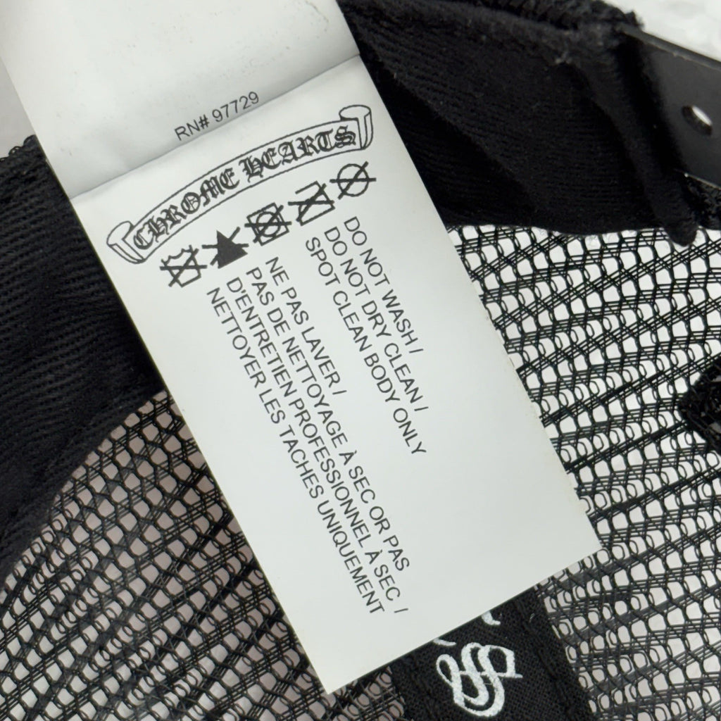 Chrome Hearts Eyechart Trucker Hat ' Black White Red ' | ONLY WORN 1-3x!
