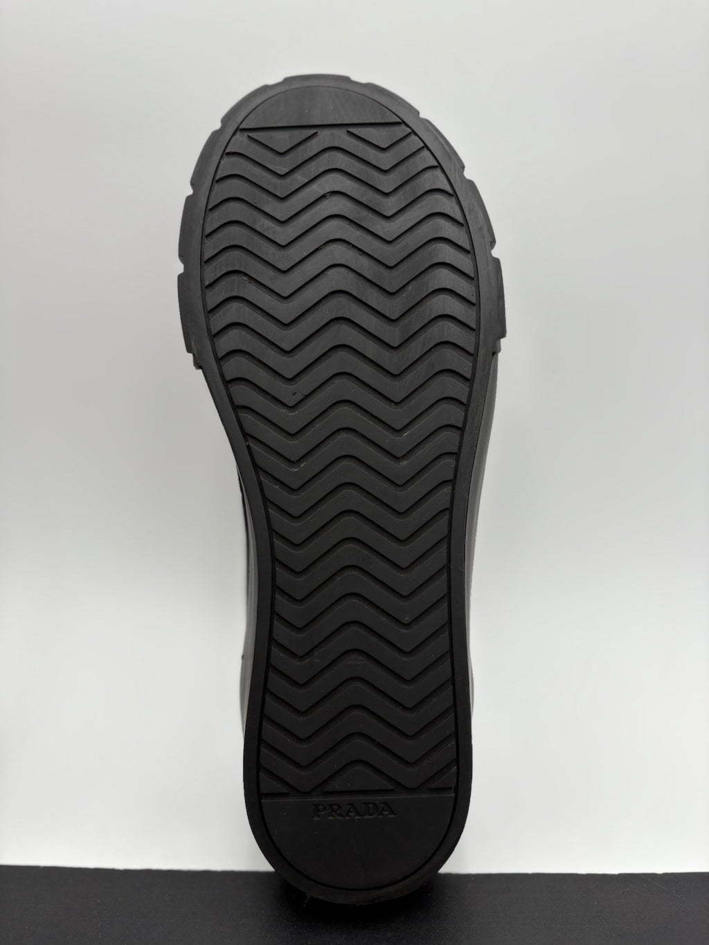 Size 9 UK (10 US) - Prada Gaberdine Wheel Low ' Black ' | GREAT CONDITION!
