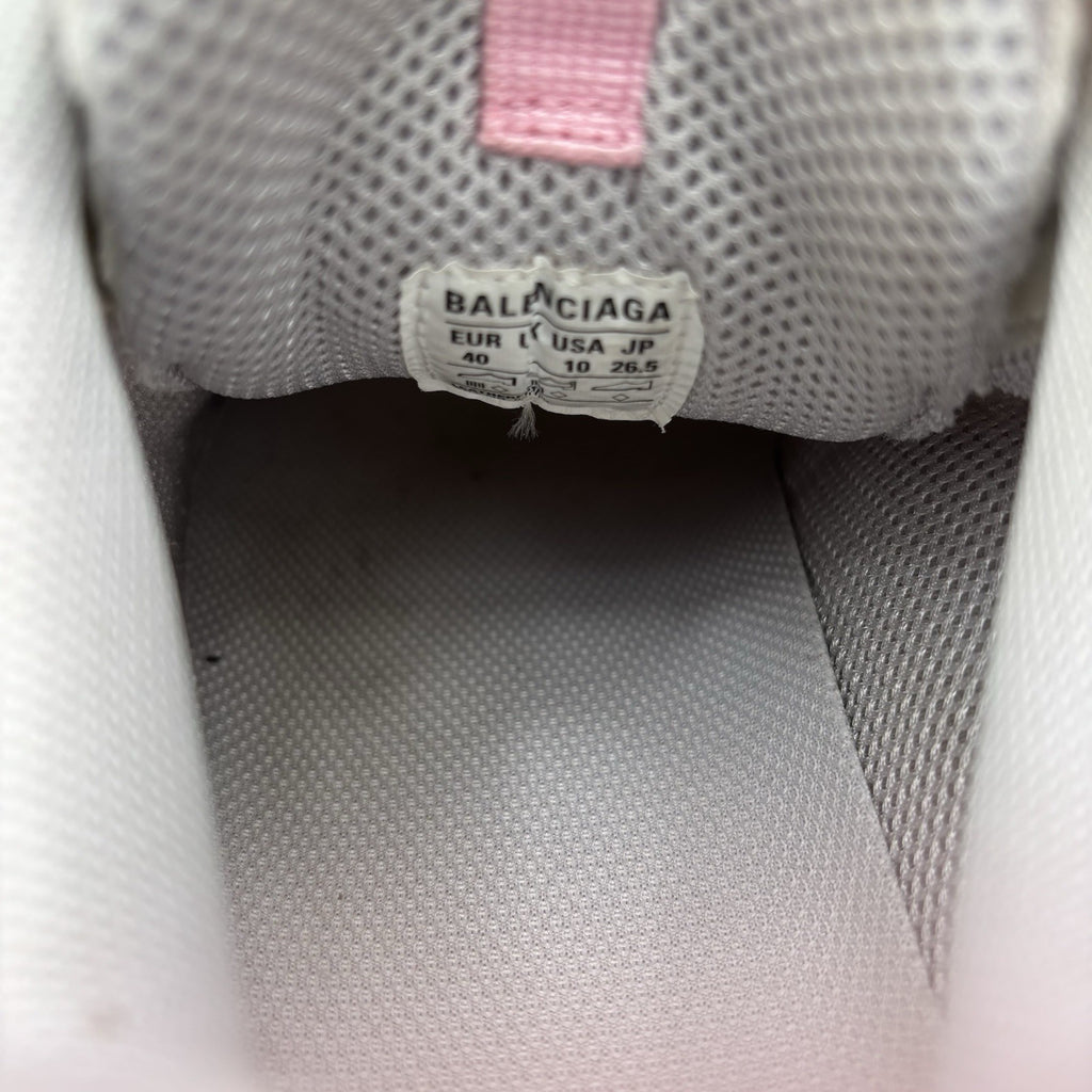 Size 40 (7 US) - Balenciaga Triple S Sneaker ' White, Pink ' | GREAT COND