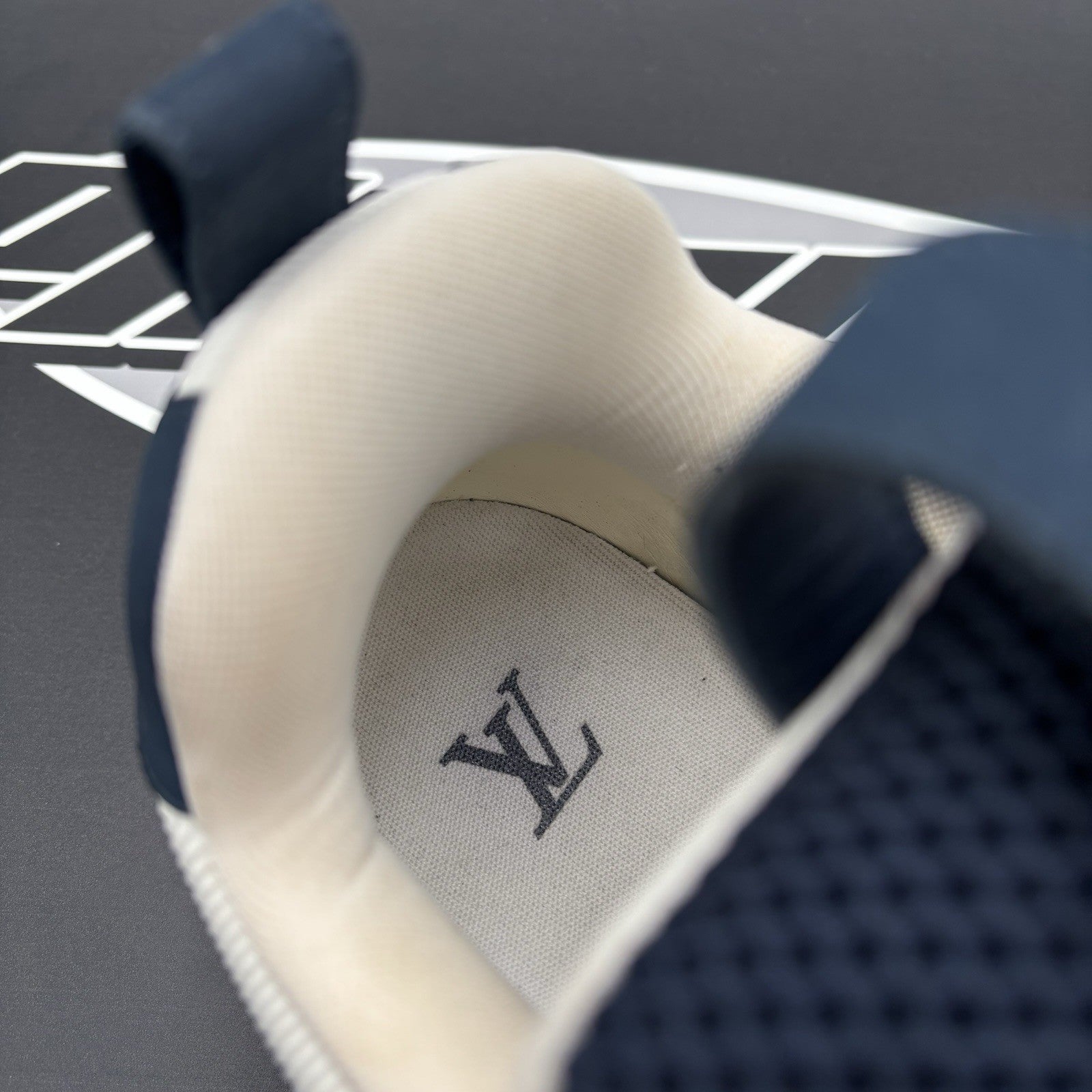 Size 10 LV (11-11.5 US) - Louis Vuitton Skate ' Marine ' | GOOD CONDITION