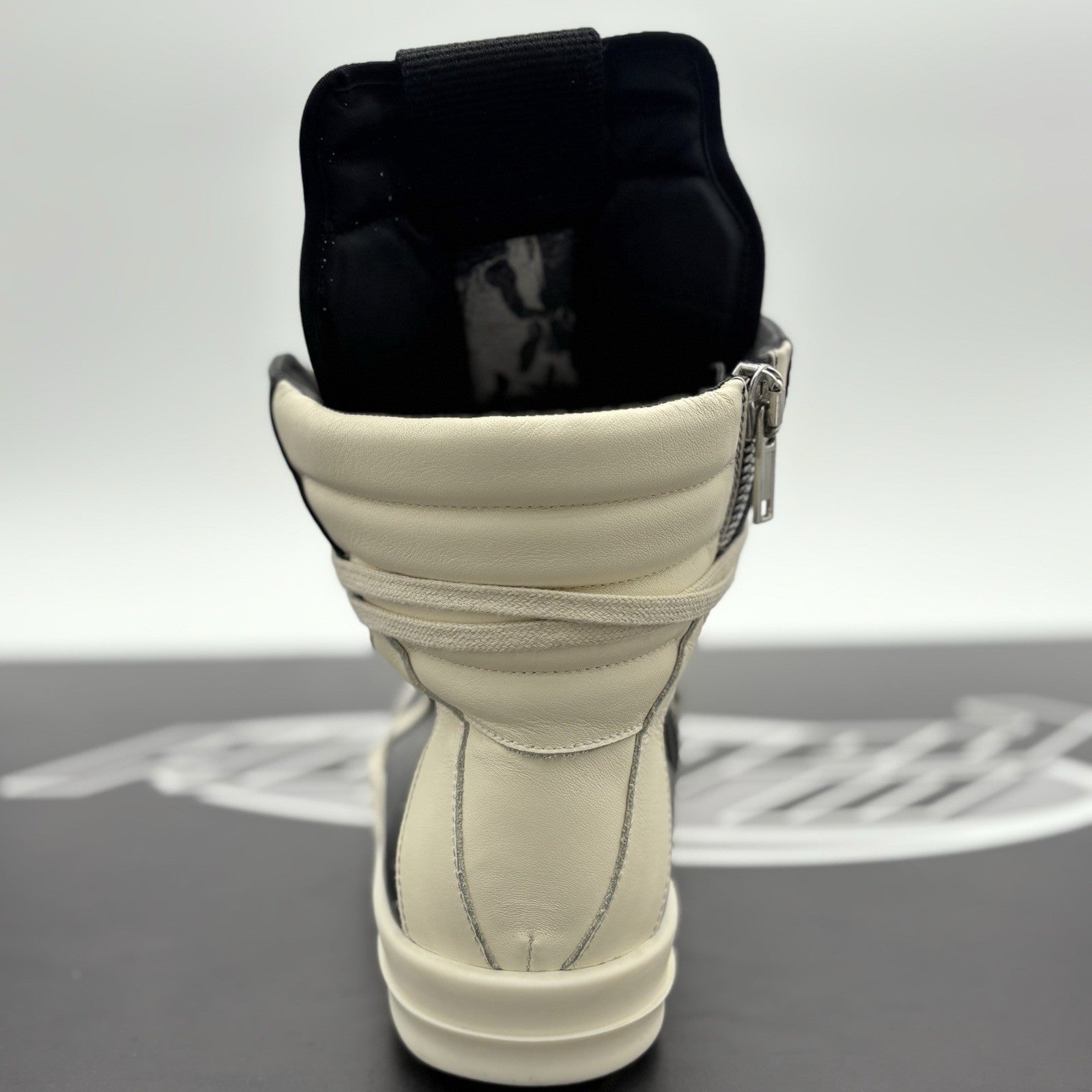 Size 41 (8 US) Rick Owens Geobasket Leather High Top | SUPER CLEAN!