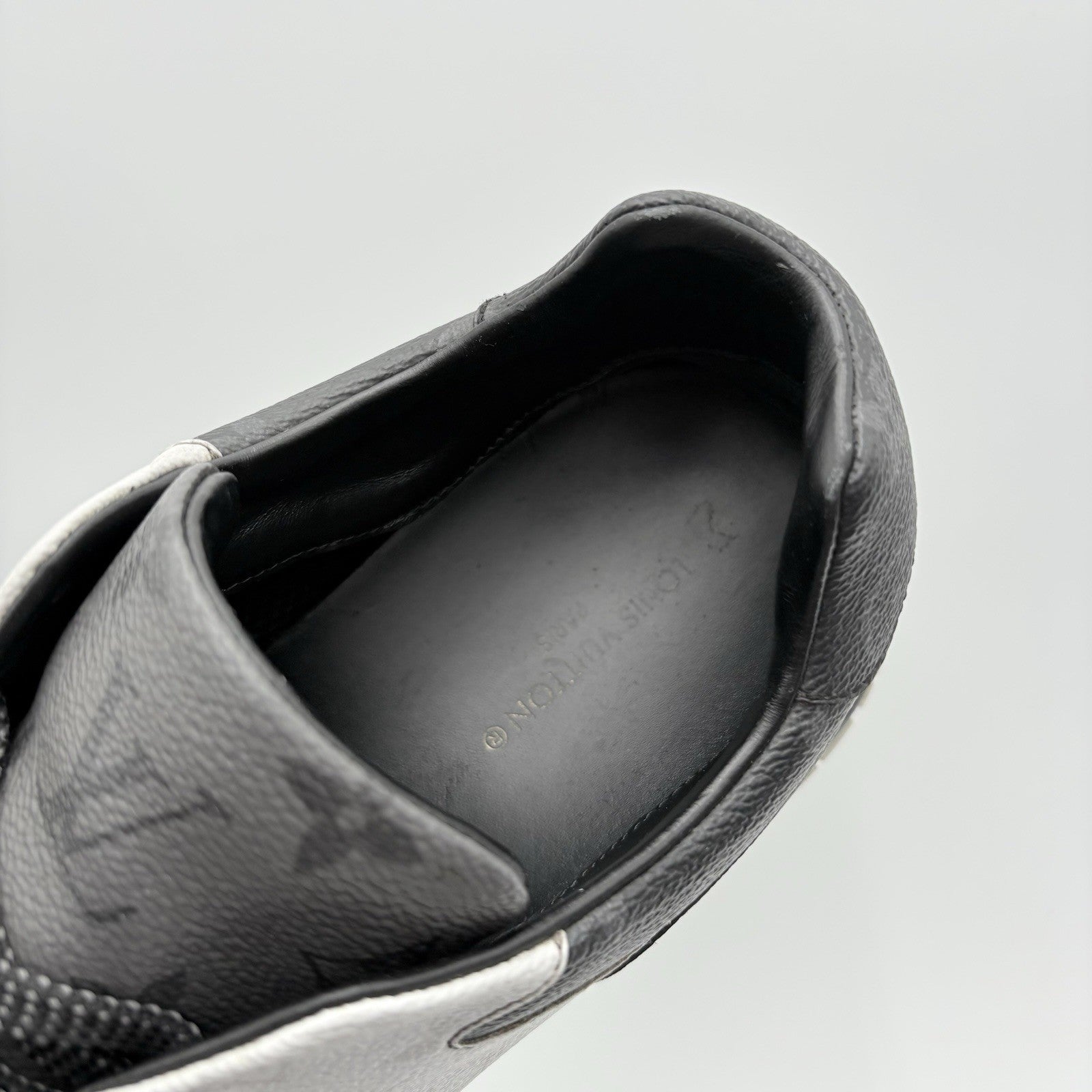 Size 11 LV (12-12.5 US) - Louis Vuitton Runaway Trainer Mongram ' Grey White '
