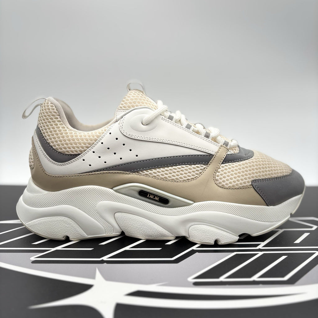 Size 44 (11 US) - Dior B22 Sneaker ' White, Beige ' | GREAT CONDITION!