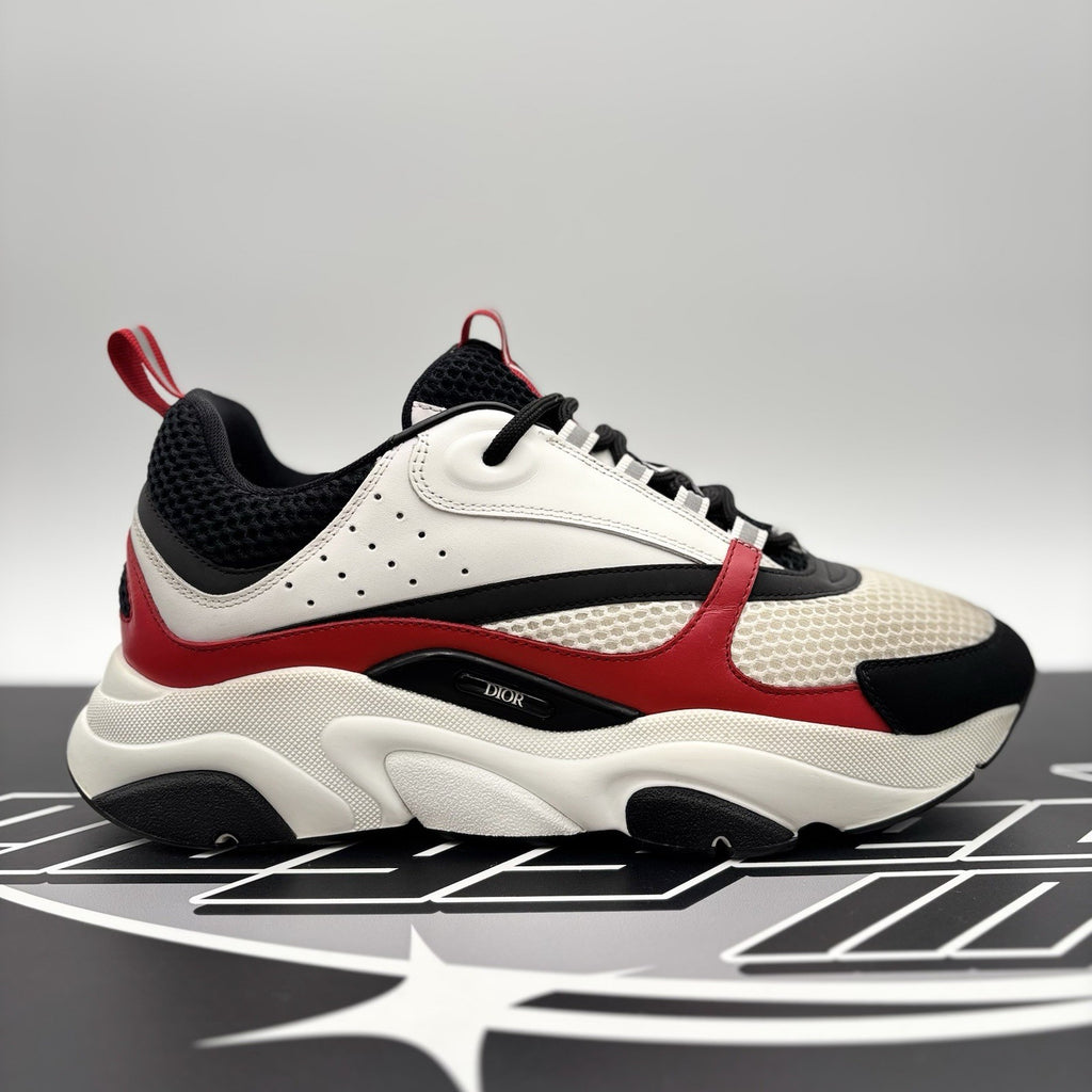 Size 43 (10 US) - Dior B22 Sneaker ‘ White, Red ‘ | GREAT CONDITION!