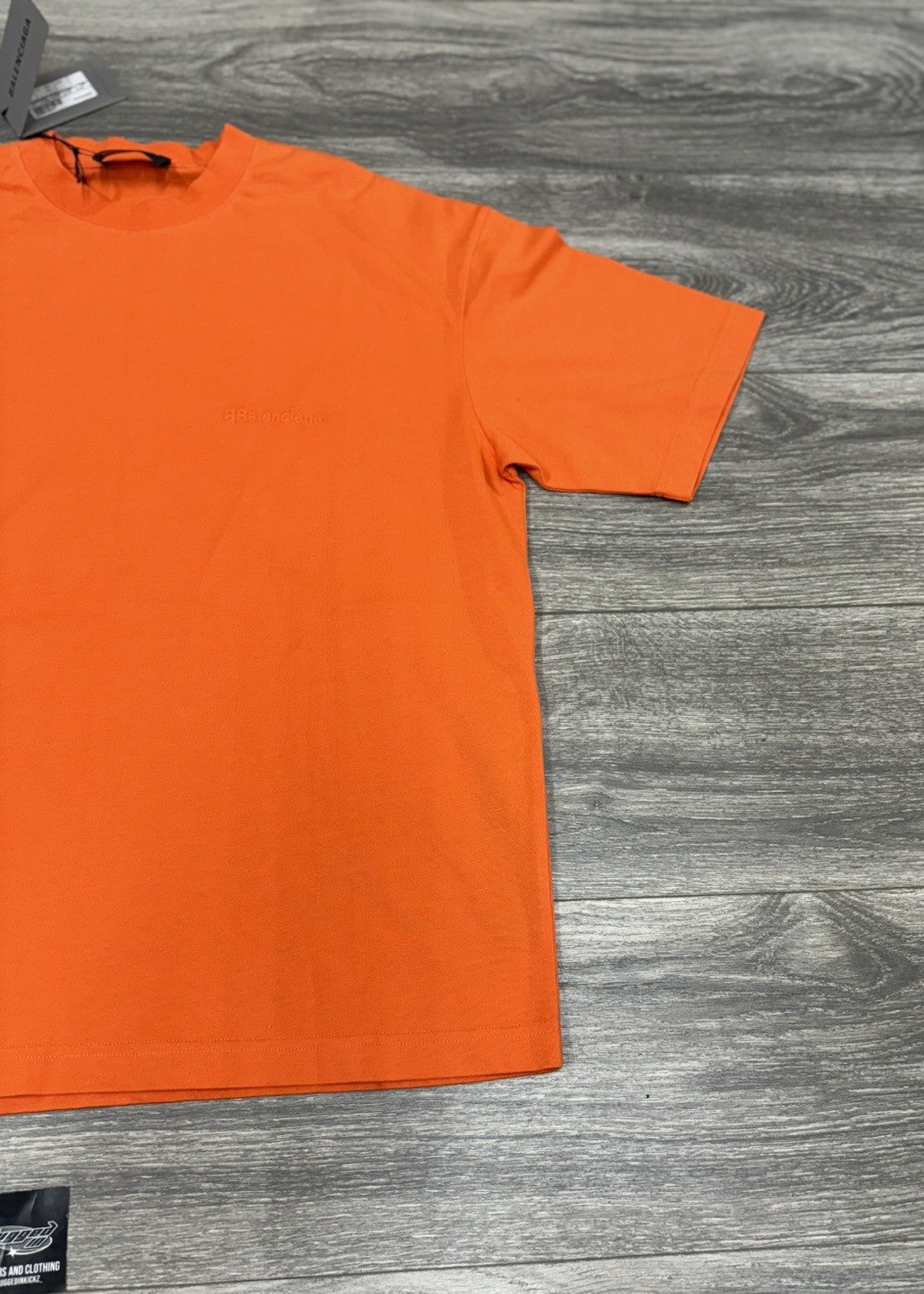 Size XXS - Balenciaga Casual T-Shirt ' Fluorescent Orange ' | NEW!