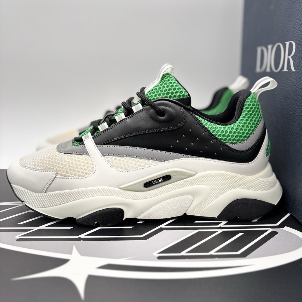 Size 46 (13 US) - Dior B22  Sneaker ' Green, White ' | SUPER CLEAN!