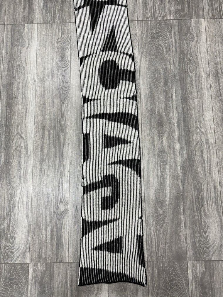 Logo Printed Wool Scarf — photo 3