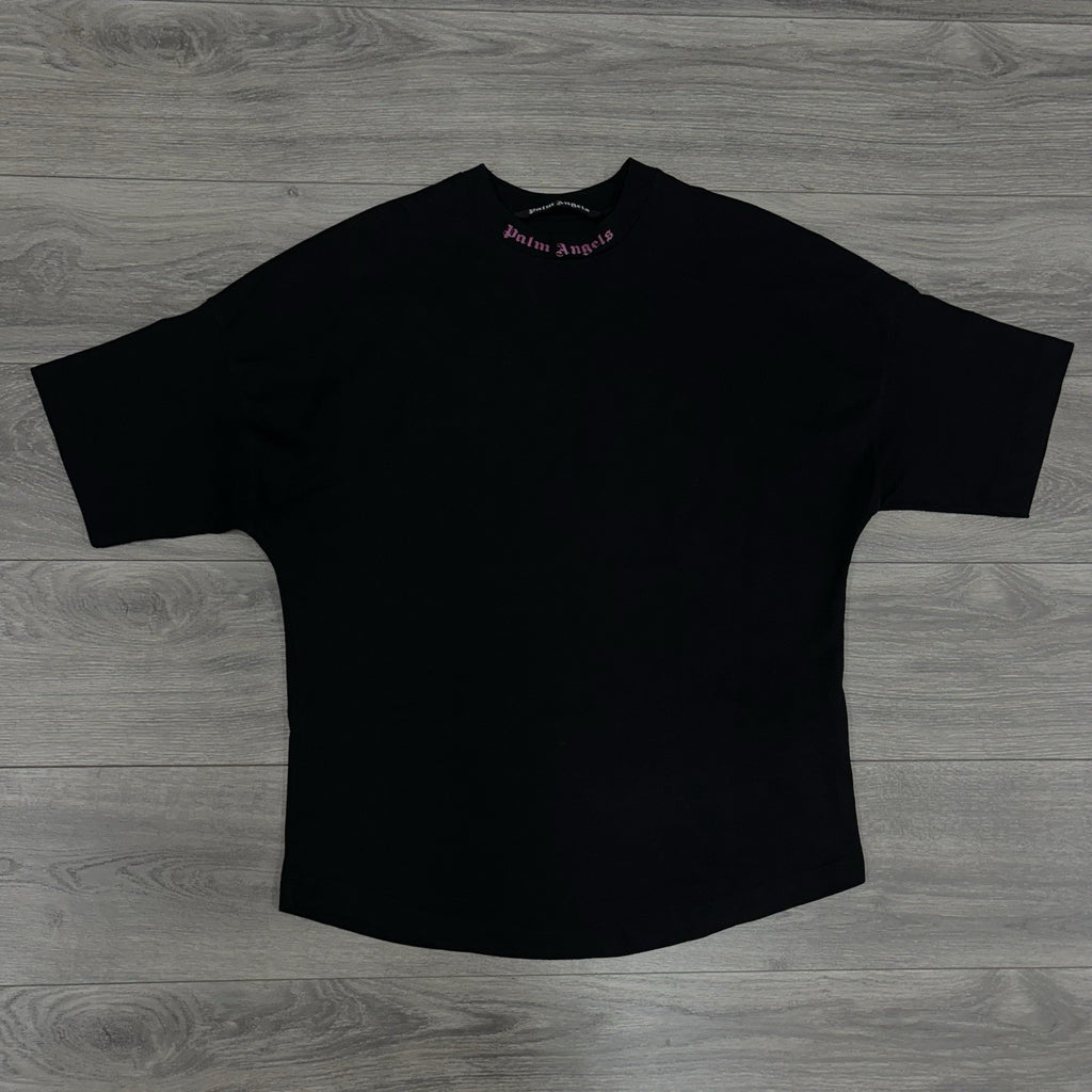 Size Large - Palm Angels Logo Tee ' Pink Fuchsia ' | GOOD CONDITION!