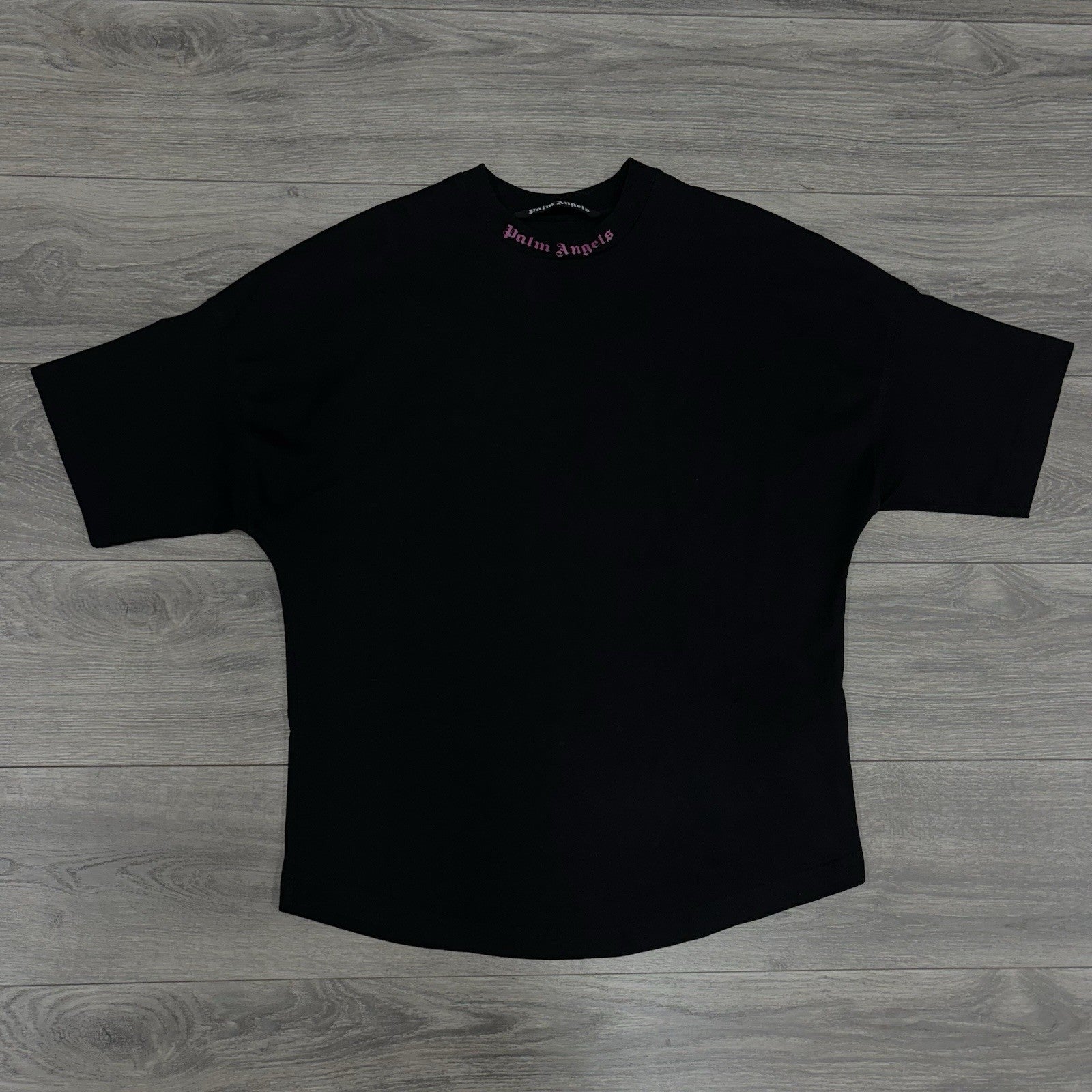 Size Large - Palm Angels Logo Tee ' Pink Fuchsia ' | GOOD CONDITION!
