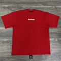 Size S - Balenciaga Oversized Swimwear Tee Red | BRAND NEW