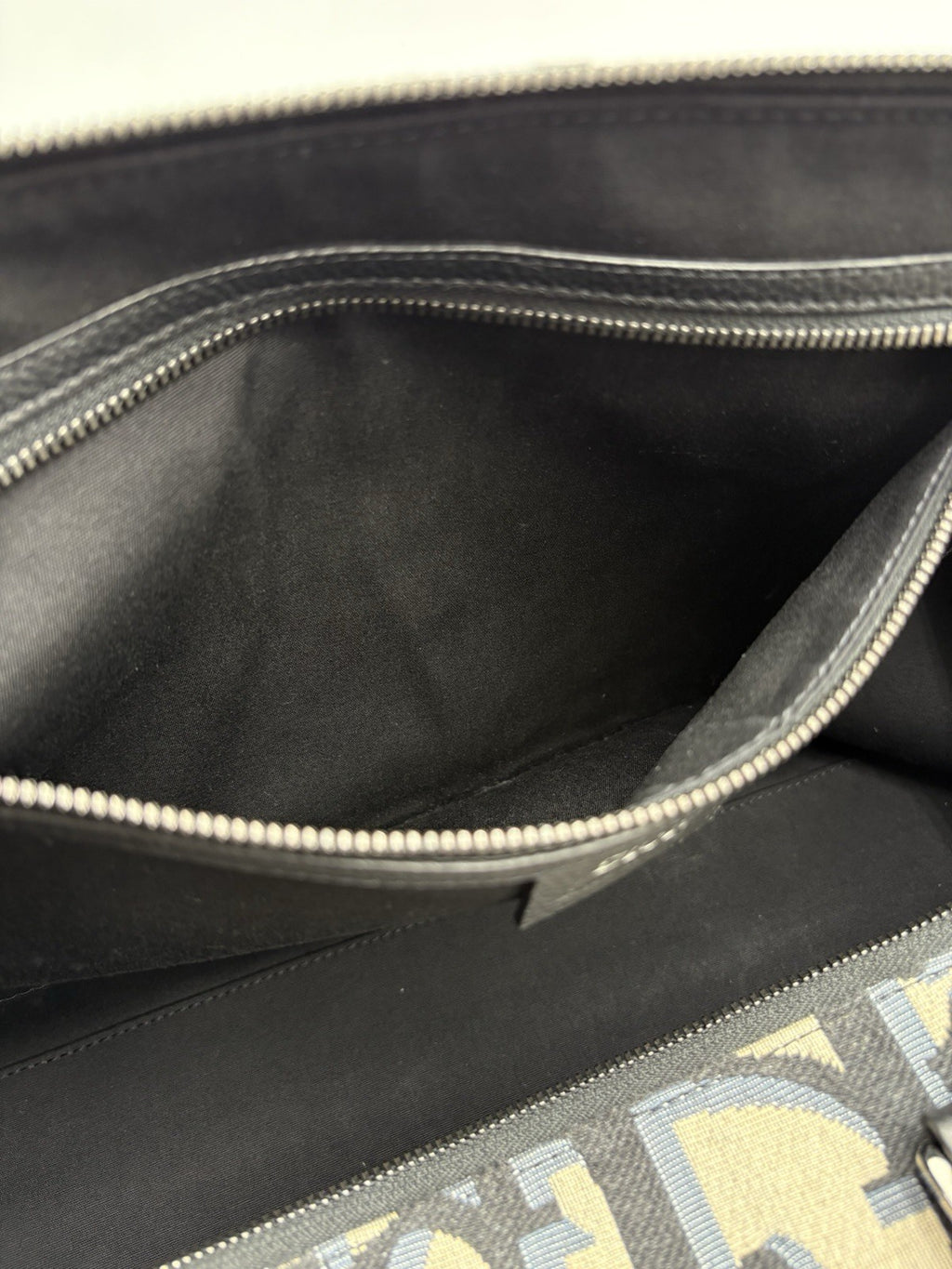 Dior Oblique Jacquard Maxi Weekender 40 Bag ' Beige ' | SUPER CLEAN!