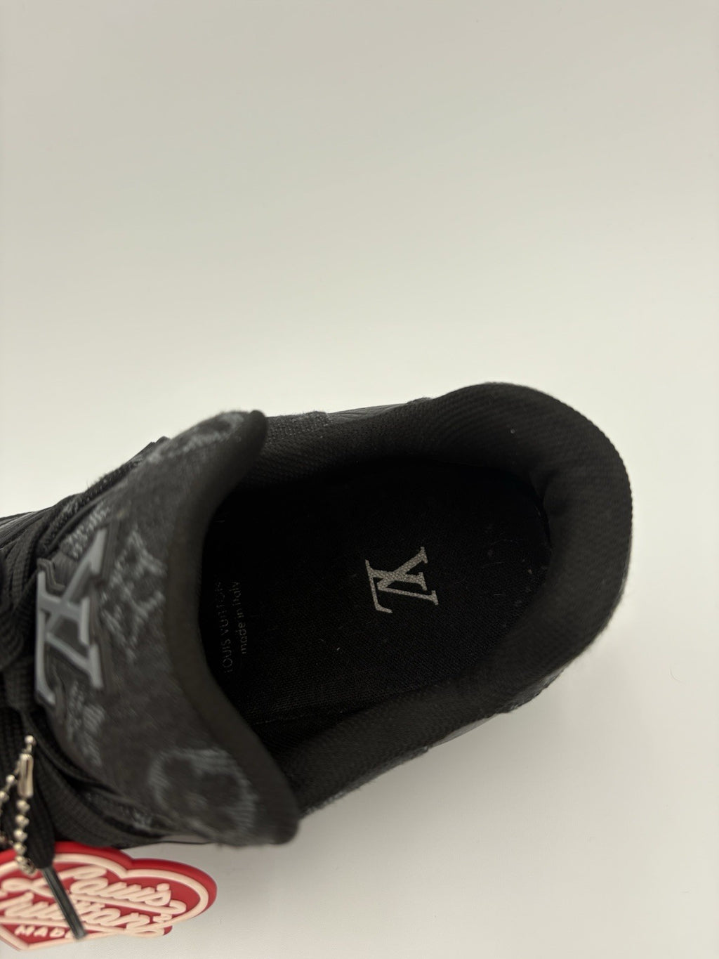 Size 9 LV (10-10.5 US) Louis Vuitton Trainer X Nigo ' Black Denim ' | CLEAN!
