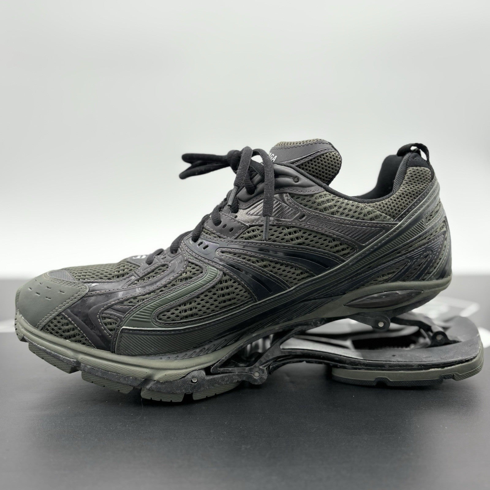 Size 44 (11 US) - Balenciaga Men’s X-Pander ' Green Black ' | SUPER CLEAN!
