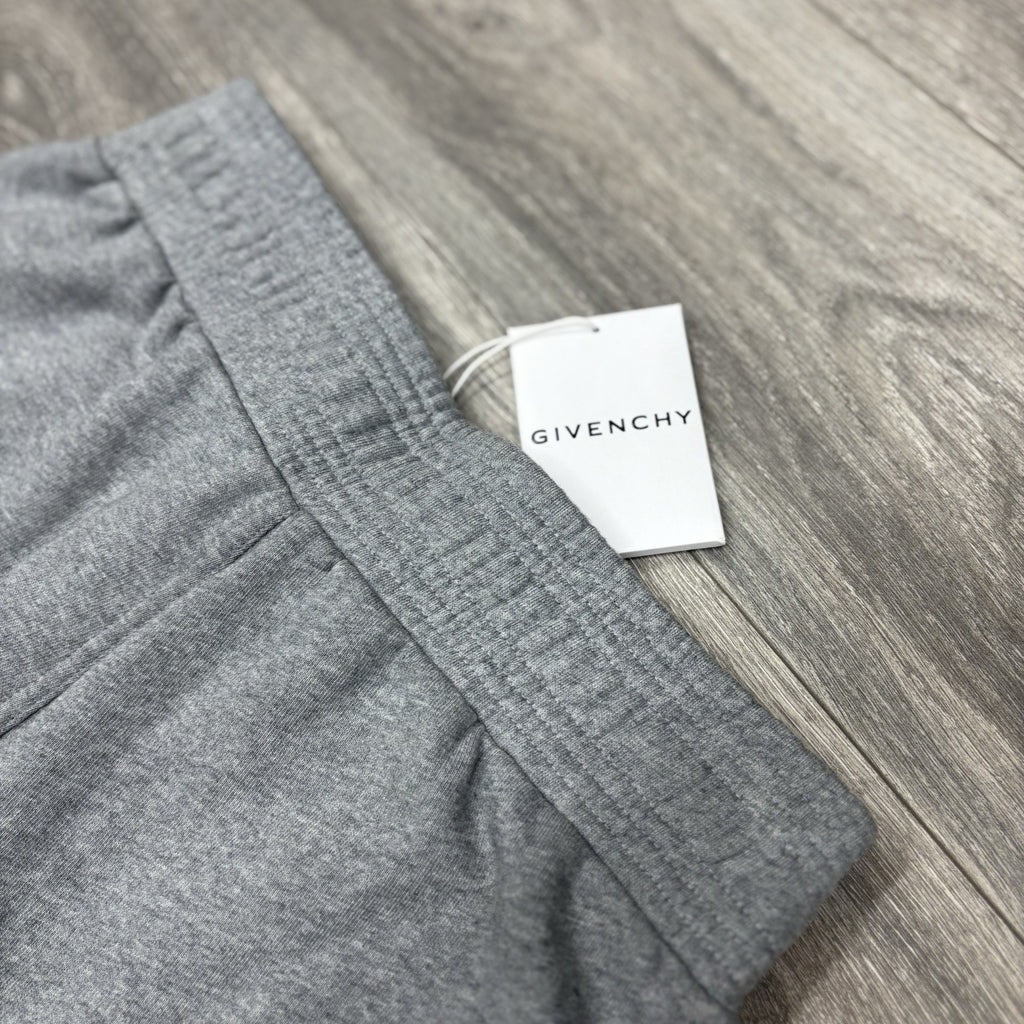 Size Medium - Givenchy Latex Band Shorts ' Light Grey Melange ' | NEW!