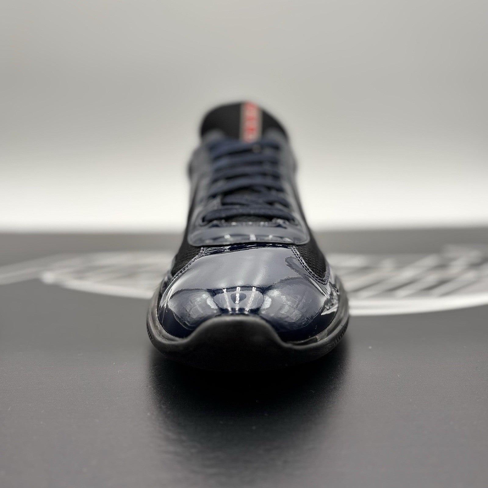 Size 11 UK (12 US) Prada Americas Cup ' Navy Red ' | GREAT CONDITION!