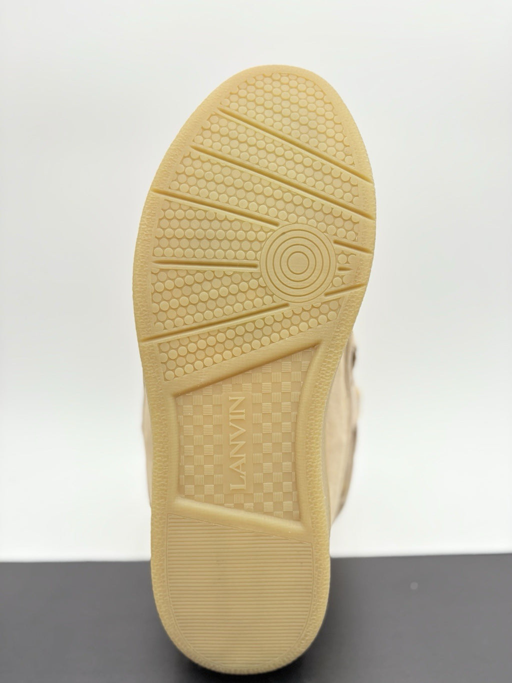 Size 45 (12 US) - Lanvin Curb Sneaker ' Beige Yellow ' | EXCELLENT CONDITION!