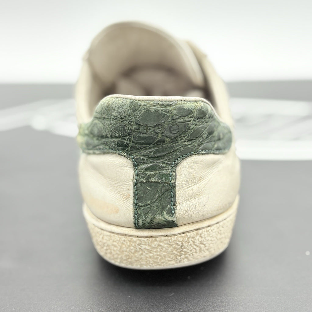 Size 10 G (10.5 US) - Gucci Ace ' Embroidered Snake '