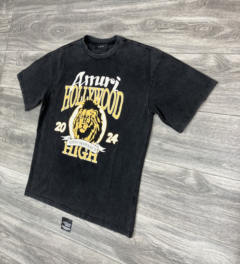 Size Small - Amiri Hollywood High T-Shirt ' Black ' | WORN 1-3X