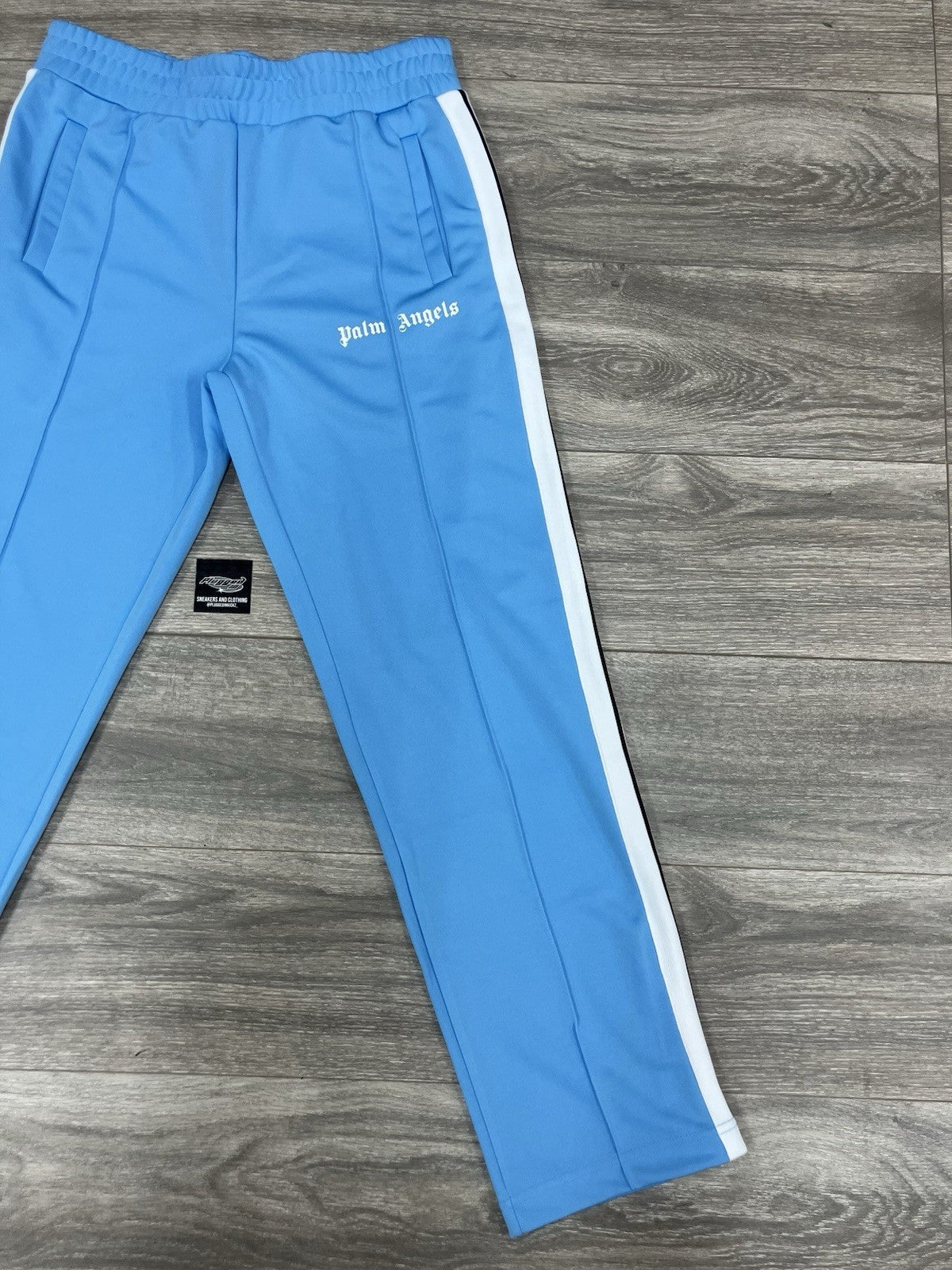 Size XL - Palm Angels Classic Track Pants ' Light Blue ' | EXCELLENT COND!
