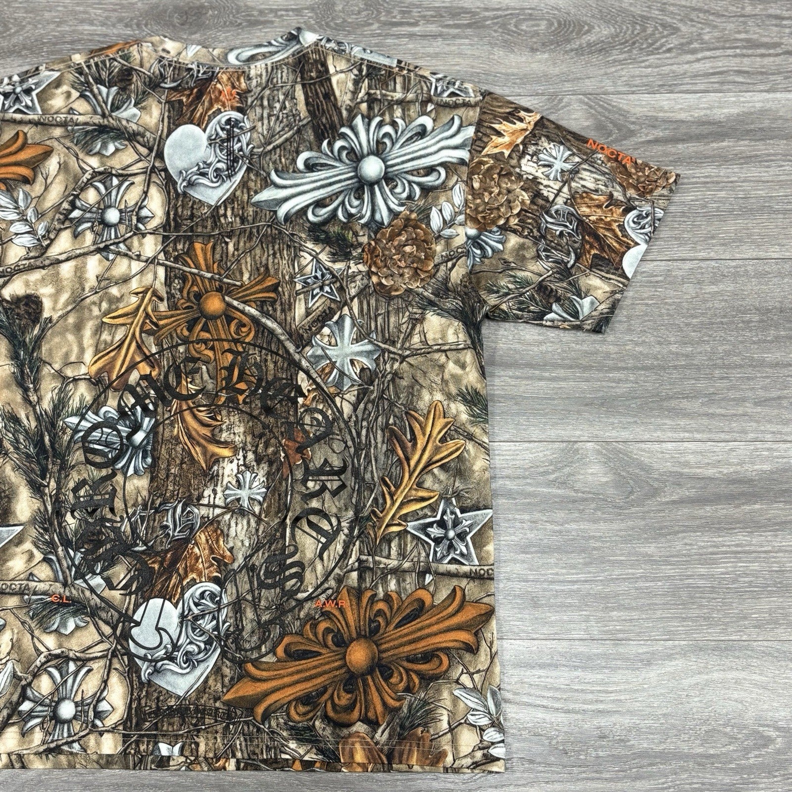Size M - Chrome Hearts x Nike Nocta Realtree Horseshoe Logo T-Shirt  | BRAND NEW