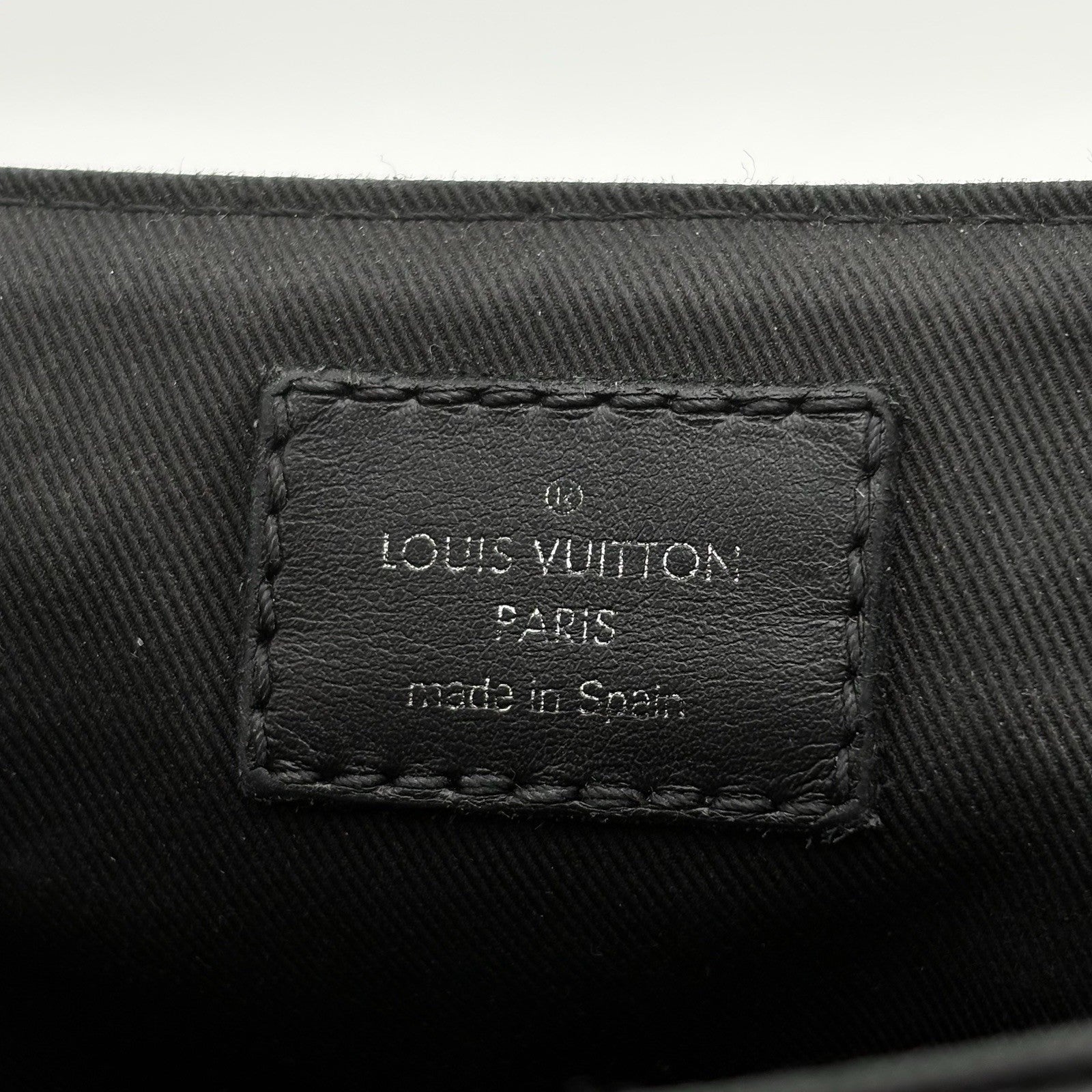 Louis Vuitton District PM Monogram Eclipse Messenger Bag ' Black '