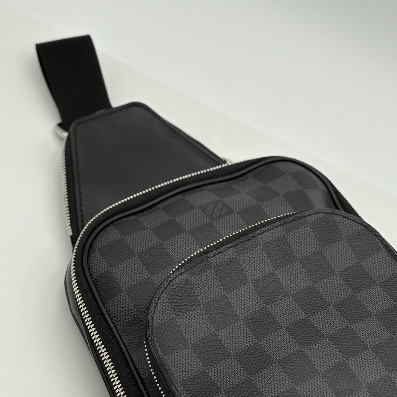 Louis Vuitton Sling Bag Damier Graphite Canvas ' Black ' | SUPER CLEAN!