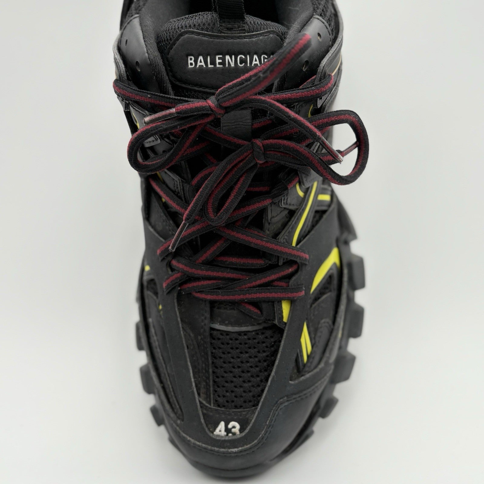 Size 43 (10 US) - Balenciaga Track Sneaker ' Black Bordeaux ' | SUPER CLEAN!