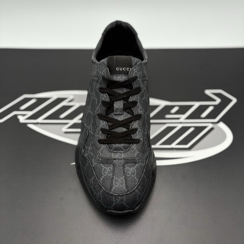 Size 10 G (10.5 US) - Gucci Rhyton ' Monogram Black ' | GREAT CONDITION!