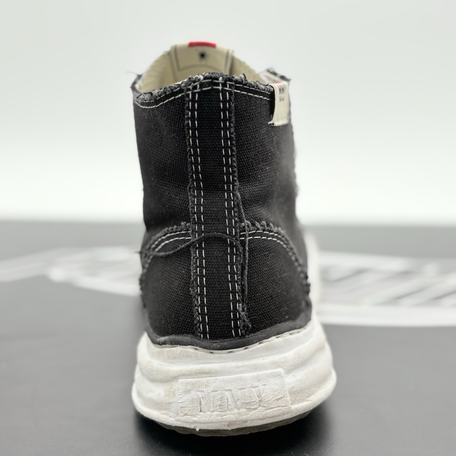 Size 41 (8 US) Maison Mihara Yasuhiro Peterson OG Sole Canvas High ' Black '